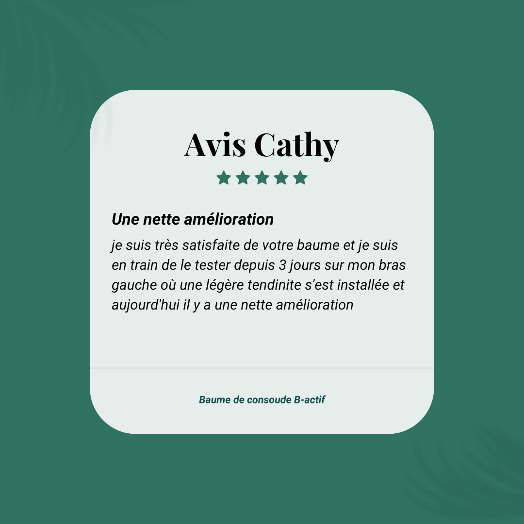 Baume de consoude 50ml - Action réparatrice et cicatrisante