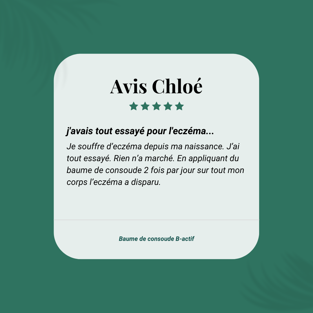 Baume de consoude 50ml - Action réparatrice et cicatrisante